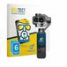 BROTECT Bedifol Screenprotector 6 Stuks voor DJI Osmo Pocket 4P (Display + Lens) Beschermglas transparant
