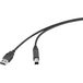 Renkforce RF-6830428 Câble USB USB 2.0 Connecteur USB-A, Connecteur USB-B 2,00 m Noir