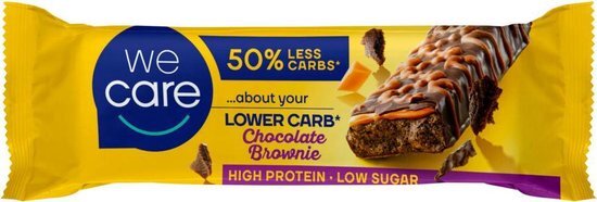 wecare Lower Carb Chocolate Brownie Reep