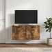 Prolenta Maison Exclusive - Meuble Tv Mural Chêne Fumé 59,5 X 41 X 30 Cm Bois D'Ingénierie