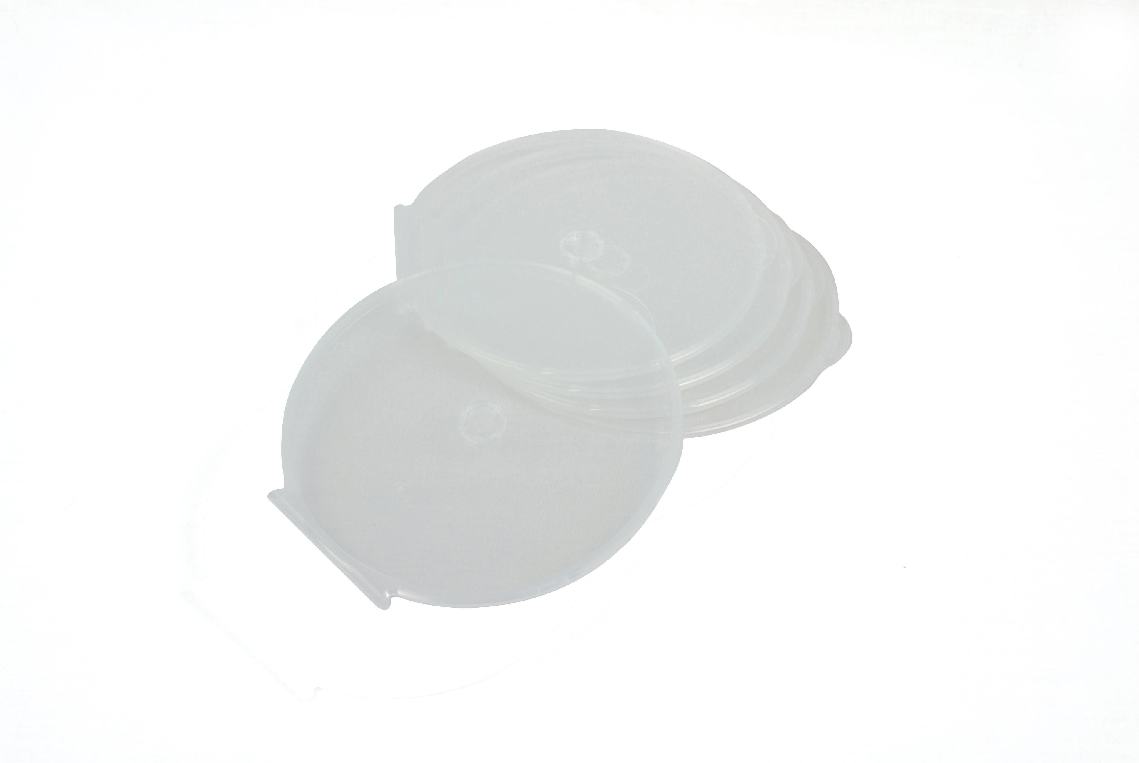 Fellowes CD-doosjes - transparant - kunststof - 5 stuks