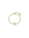 BROSWAY CHAKRA BHKB144 Gold-plated Tree of Life Bracelet with Crystals