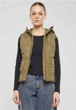Urban Classics Super Light Puffer Mouwloos jacket - Olijfgroen - XXL