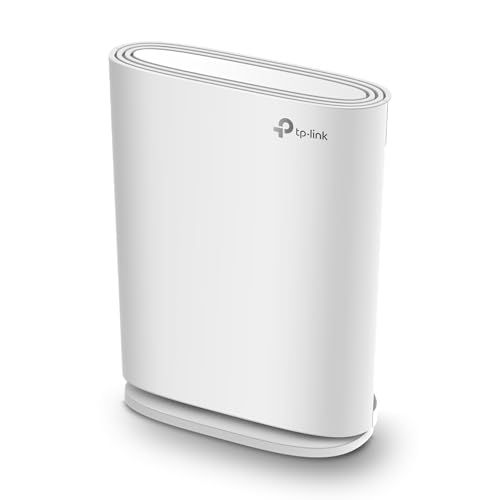 TP-Link RE500XD dual-band WLAN-repeater 6, vermogen AX1500, Gigabit poort 1000 Mbit/s, universele compatibiliteit/EasyMesh, verticaal ontwerp