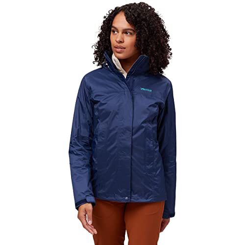 Marmot PreCip Eco jas voor dames, waterdichte regenjas, winddichte regenjas, ademend, opvouwbare hardshell windbreaker, ideaal voor fietsen