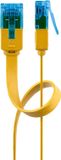 Goobay Câble réseau Cat6a - 2m - Jaune