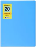 Pagna 21012-13, Project folder, A4, Polypropyleen (PP), Lichtblauw, 20 vakken, 1 stuk(s)