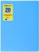 Pagna 21012-13, Project folder, A4, Polypropyleen (PP), Lichtblauw, 20 vakken, 1 stuk(s)