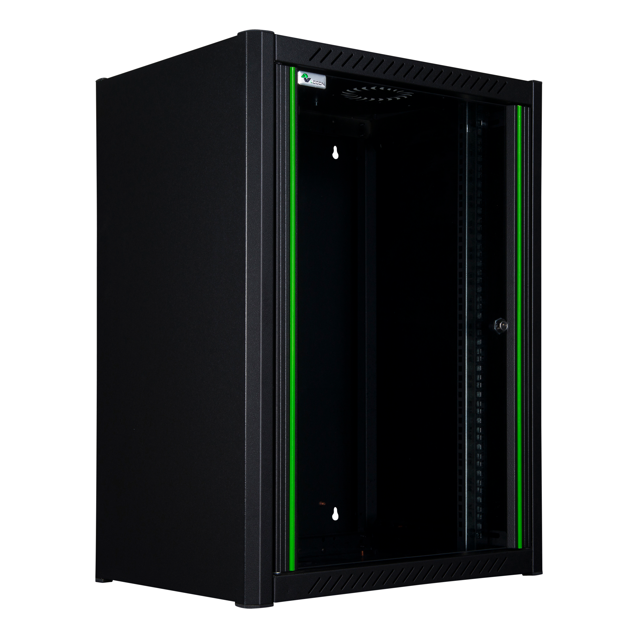 LOGON RWM16U45BL - Stelling/Rack - Zwart - Metaal
