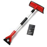 Originele Audi Originele Audi 80A096010C IJskrabber met sneeuwschuiver en telescoopstang, winterkrabber