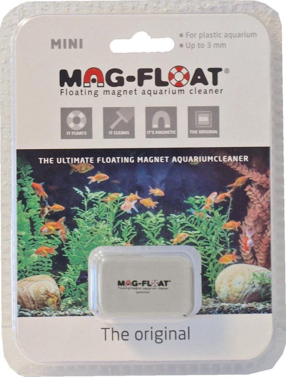 Magfloat Aquarium Cleaner - Plastic - Mini