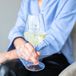 Verre à vin personnalisé en plastique - Gravé