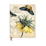 Golden Paperblanks Golden Fritillaria Mini Lined Softcover Journal, 208pg, 80gsm, New York Botanical Garden