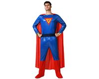 Atosa Heroe Comic Kostuum Blauw XL Kinderen
