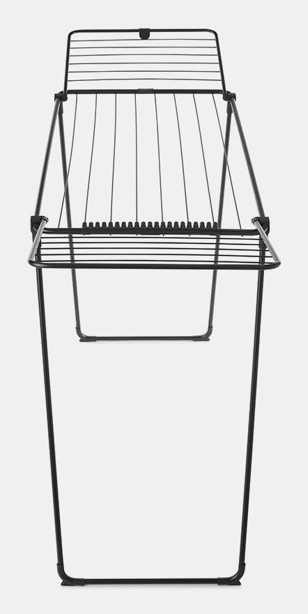 Brabantia HangOn Too Floor-standing Drying Rack - Black - 22 m