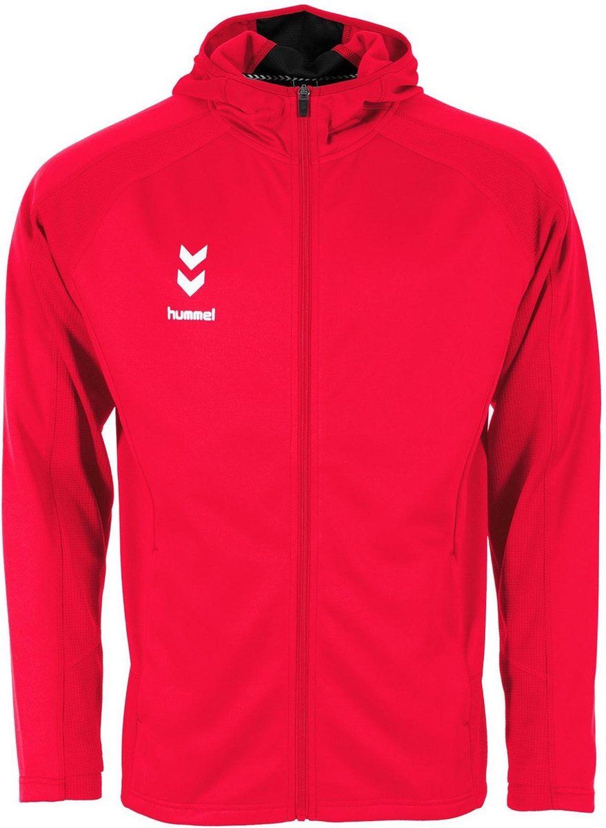 Hummel Ground Hooded Training Jacket Sportjas Kids - Maat 152 - 8718726731994