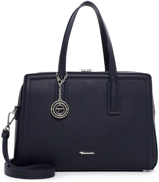 Tamaris Kim Cityshopper Handtas Schoudertas Blue Donkerblauw