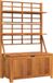 vidaXL Opbergbox met latwerk 99x50x160 cm massief acaciahout