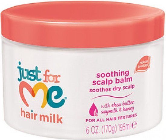 Just For Me - Natural Hair Milk - Soothing Scalp Balm - 170ml - For Sensitive Skin
