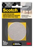 Scotch Vilt Pads SP807-NA, 2 inch, Beige, 6/pack