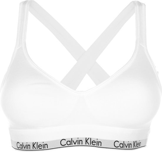 Calvin Klein - Modern Cotton Bh Top Met Cup Wit - M