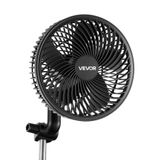 Vevor RF6-PA ventilator Zwart