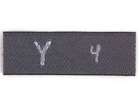 Etiketten Y-Etiketten van polyester alfabet Y 35 x 15 mm, 5 stuks