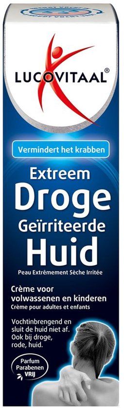 Lucovitaal Extreem Droge Geïrriteerde Huid Crème - 50 ml