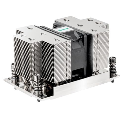 SilverStone XE02-TR5B, Refroidisseur de CPU pour serveur/poste de travail à facteur de forme réduit 2U pour sockets AMD sTR5/SP6, SST-XE02-TR5B