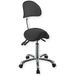 GIMA 45260 kruk Ergo, met rugleuning, zwart