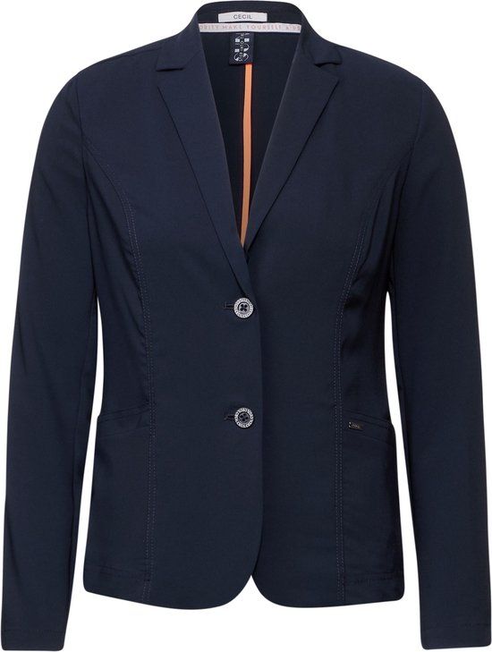 CECIL Blazer Travel Dames - universal blue - Maat M