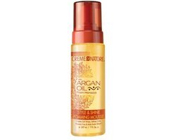 Creme of nature - Argan Oil Style & Shine Foaming Mousse 207 ml