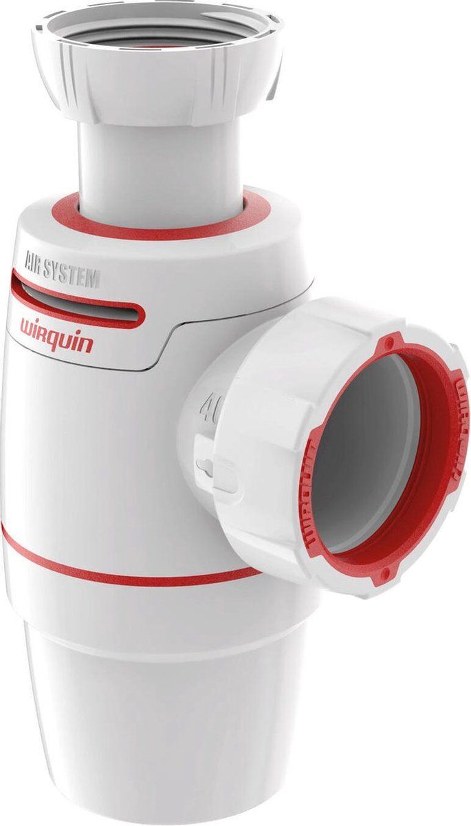 WIRQUIN PVC lavabosifon Neo Air met beluchter 5/4 x 40