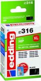 Edding Inktcartridge vervangt HP 901XL, CC654AE Compatibel Zwart EDD-316 18-316