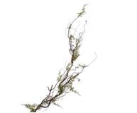 Silk-ka Kunstbloem-Zijden Bloemen Houttak Groen 142 cm