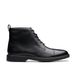 Clarks Aldwin Cap Heren Black Leather, 8