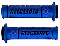 Accossato Handgrips for Suzuki GSX-R 600 (2004-2005) - Blue/Black