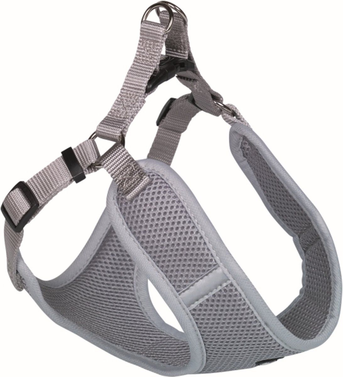Nobby - Hondentuig - Mesh Reflect - Grijs - L - buikomtrek 58 tot 69 cm