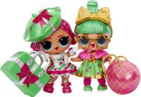 L.O.L. Surprise! Vakantieverrassing! - Willekeurige Verzameling - Wordt Geleverd met Verzamelbare Pop, 8 Verrassingen, Poppen met Kerstthema, Gelimiteerde Editie, voor Meisjes Vanaf 3 Jaar