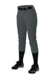Alleson Athletic dames Fastpitch/softbal riem lus broek Fastpitch/Softball Belt Loop Pant