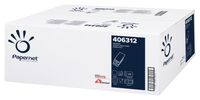 Papernet 406312 papieren handdoek 115 vel Cellulose Wit