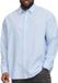 JACK&JONES PLUS JJEBREEZE LINEN BLEND SHIRT LS SN PLS Heren Overhemd - Chambray Blue