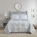 Laura Ashley Luxe premium ultrazachte dekbedovertrekset, comfortabel en stijlvol beddengoed, seizoenen, katoen, korenbloem, queensize
