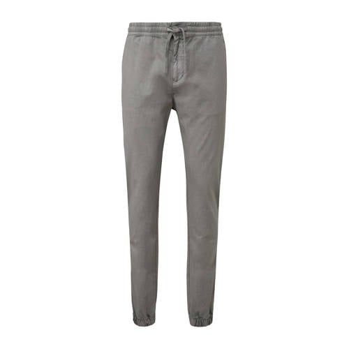 Q/S by s.Oliver slim fit broek grijs