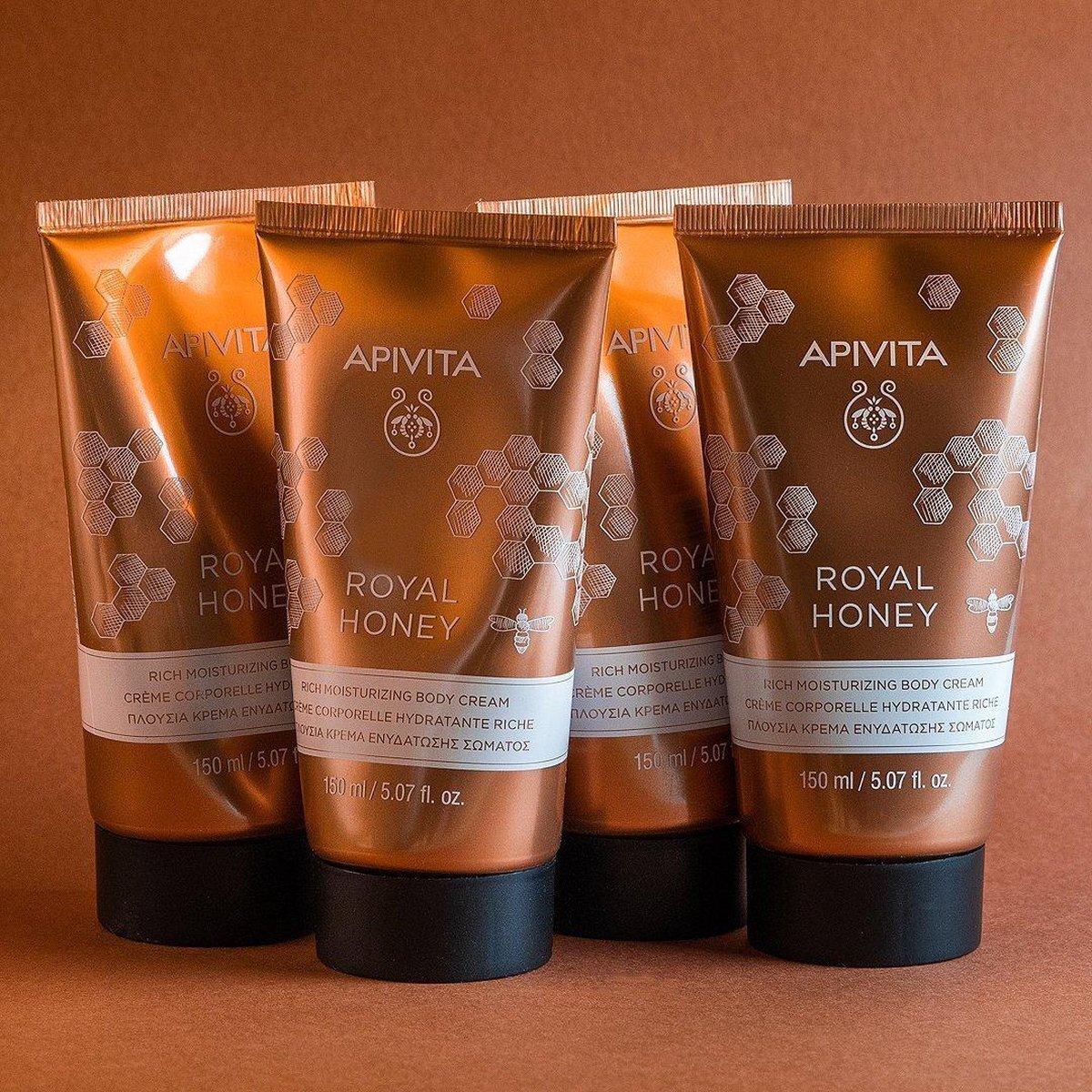 Apivita Royal Honey Rich Moisturizing Body Cream 150ml