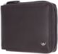 Golden Head Leren portemonnee Polo RFID Protect RV-Scheintasche 1367 Dunkelbraun