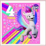 Leeftijd Danilo Cards My Little Pony Wenskaart voor de 4e verjaardag