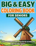 Big & Easy Coloring Book for Seniors with Dementia