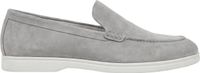 Vercate - Florence Loafer - Instapper - Italiaans Suède Leer - Heren Schoen - Grijs - Maat: 46