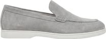Vercate - Florence Loafer - Instapper - Italiaans Suède Leer - Heren Schoen - Grijs - Maat: 46